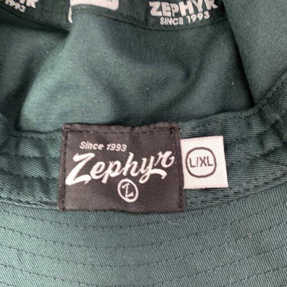 Zephyr Michigan State Spartans NCAA Green Bucket Hat w/ Chin Strap Size L/XL New - Picture 8 of 11